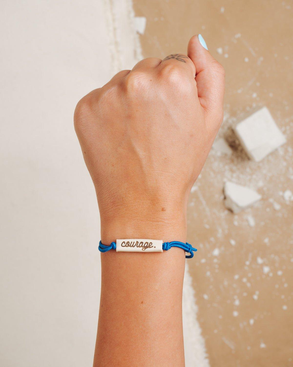 courage. Lovely Bracelet - MudLOVE