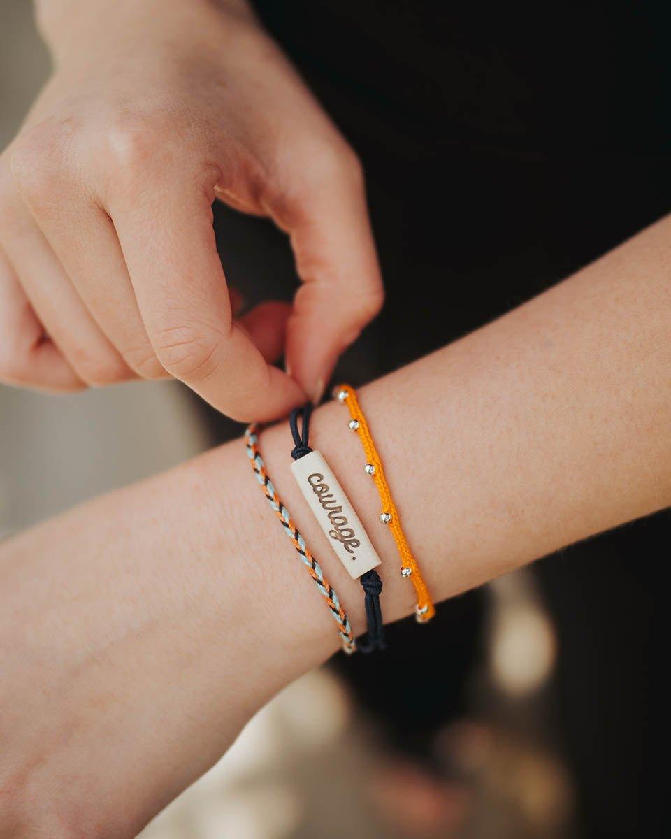 courage. Lovely Bracelet - MudLOVE